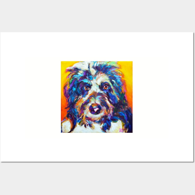 Max, the AussieDoodle Wall Art by RobertPhelpsArt